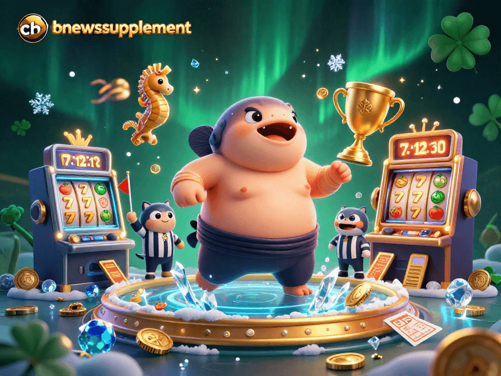Engage with exciting slots and jackpots at cbdnewssupplement in this vibrant underwater casino scene.