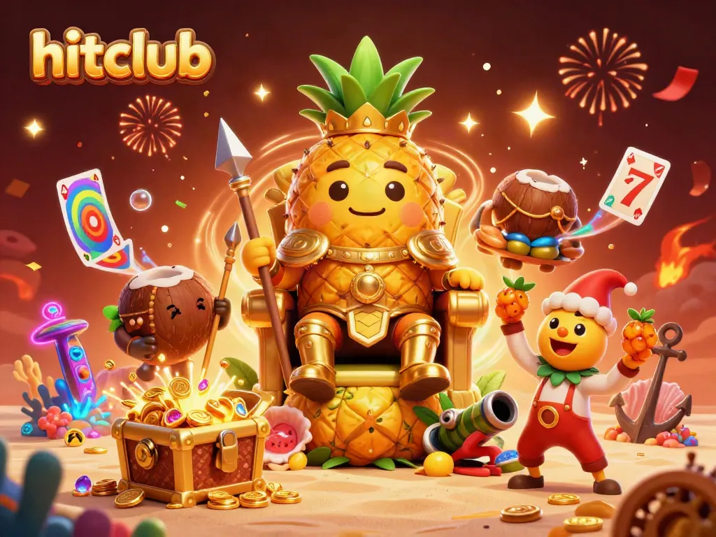 Experience excitement at hitclub with vibrant gaming characters and rich casino elements.