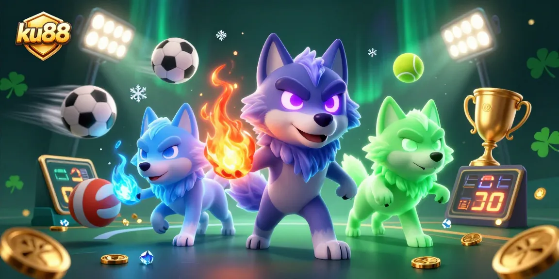 Engage in thrilling gameplay at ku88 with spectral wolf leaders and dynamic sports betting action.
