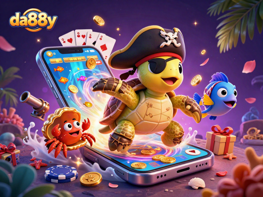 Experience thrilling fish shooting action at da88y with colorful undersea adventure graphics!
