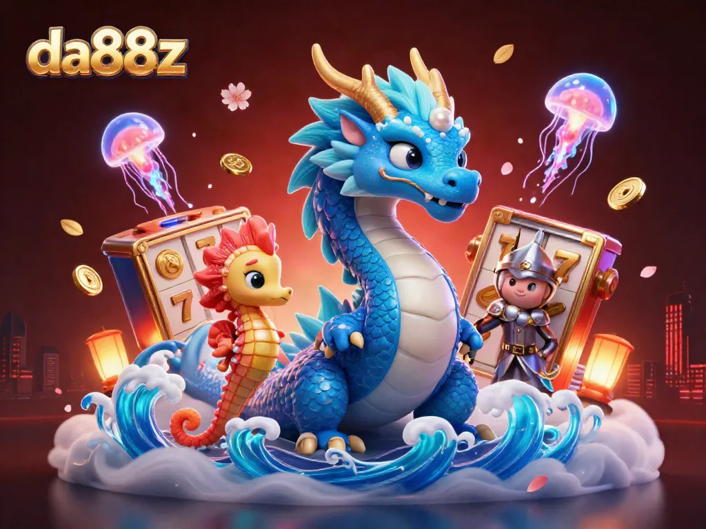 Engage in thrilling slot gameplay with the captivating da88z dragon and vibrant game elements.